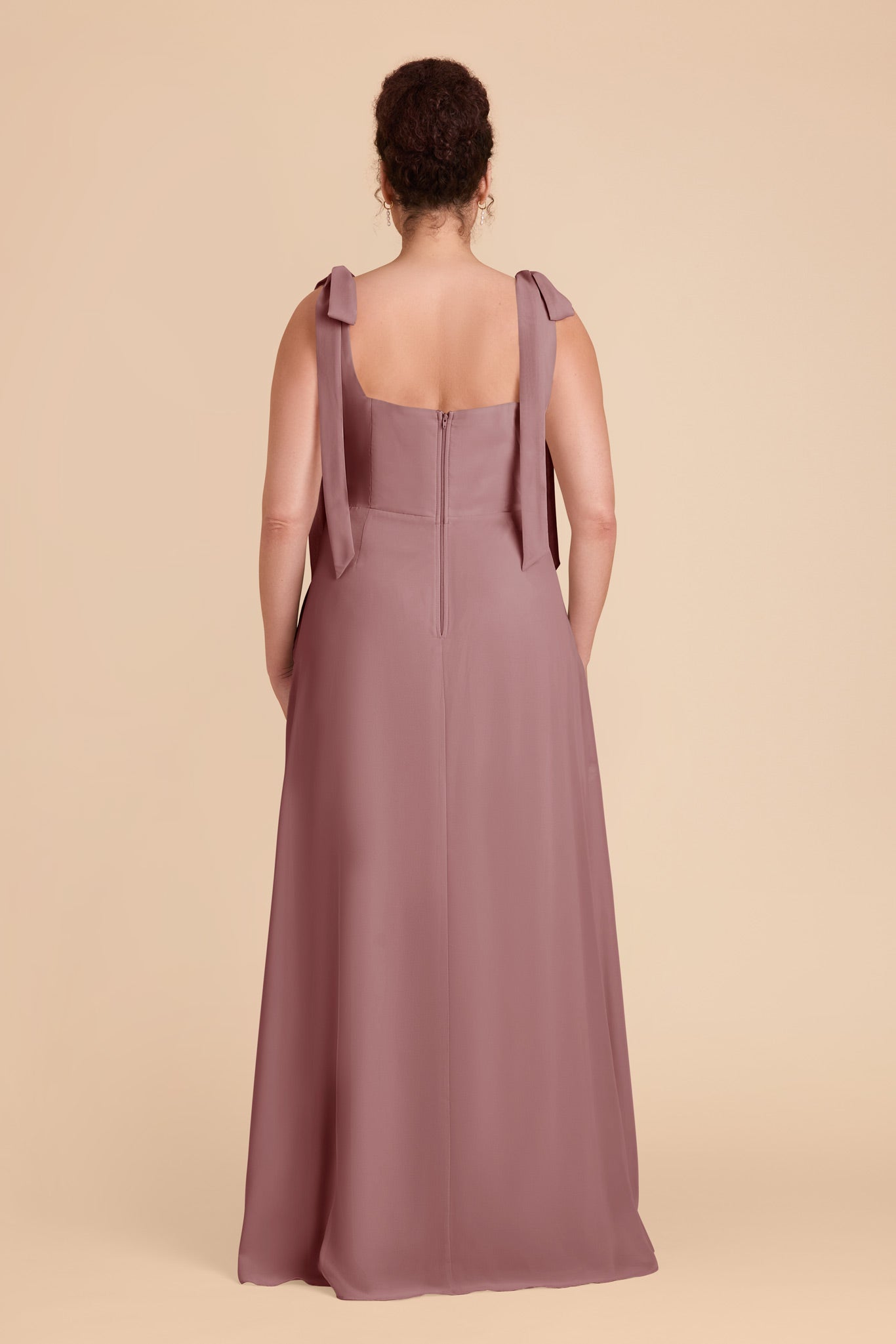 Dark Mauve Alex Convertible Dress by Birdy Grey