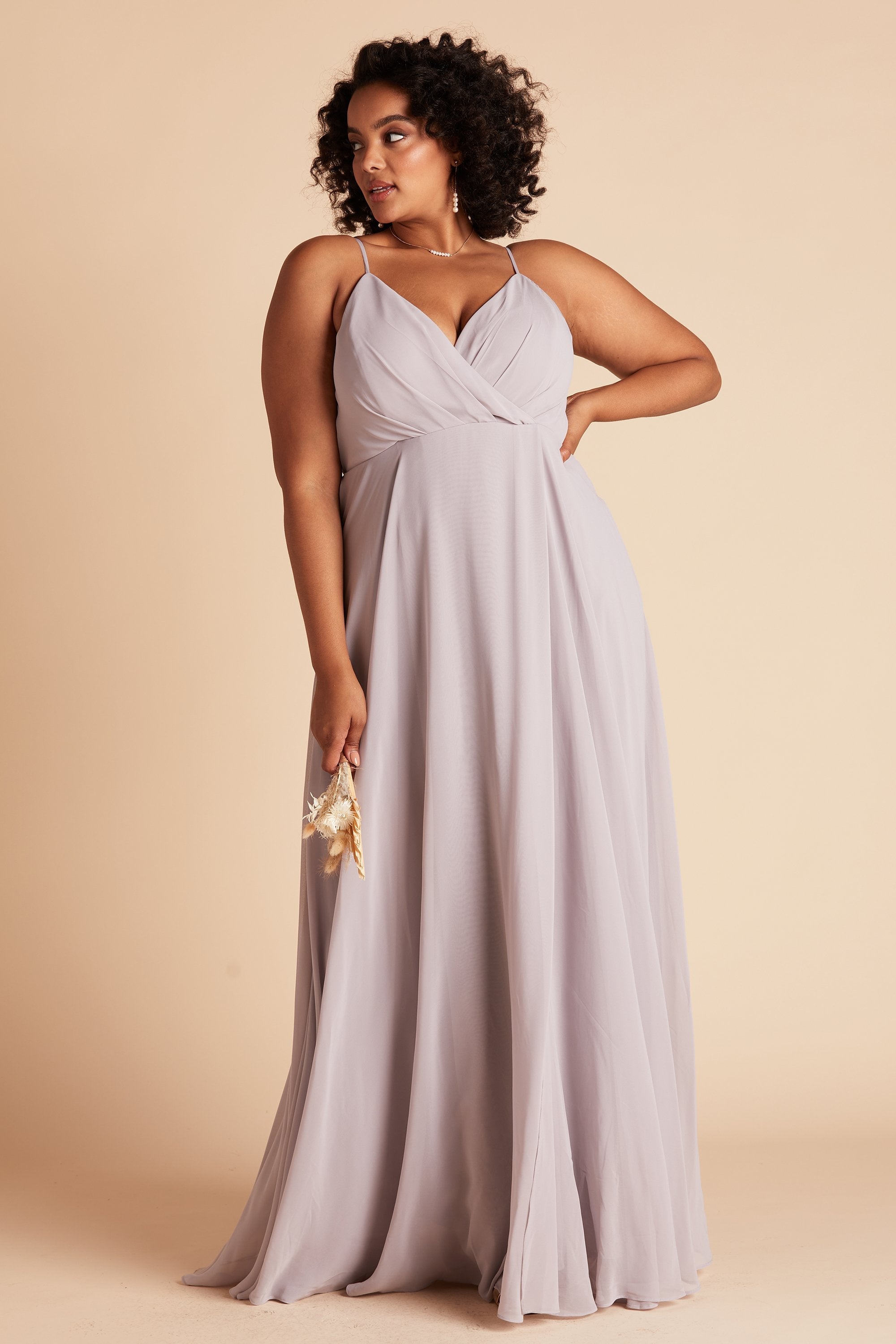 Kaia Dress Curve - Lilac