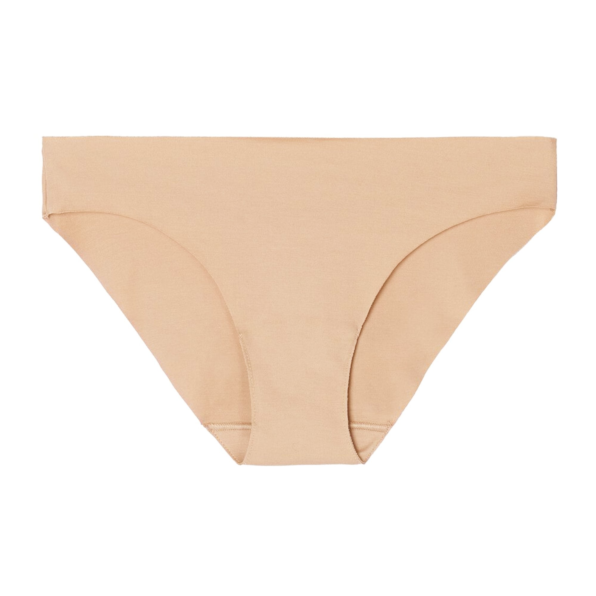 Seamless bikini in nude by Birdy Grey, front view