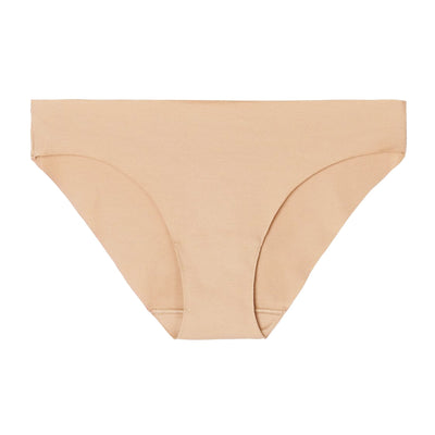 Seamless bikini in nude by Birdy Grey, front view