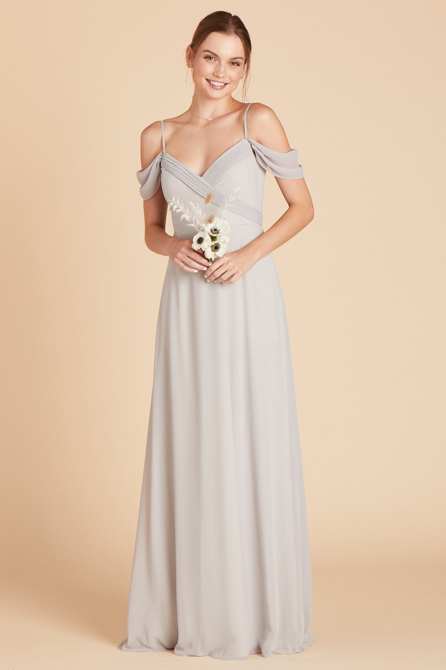 Spence Convertible Dress - Dove Gray