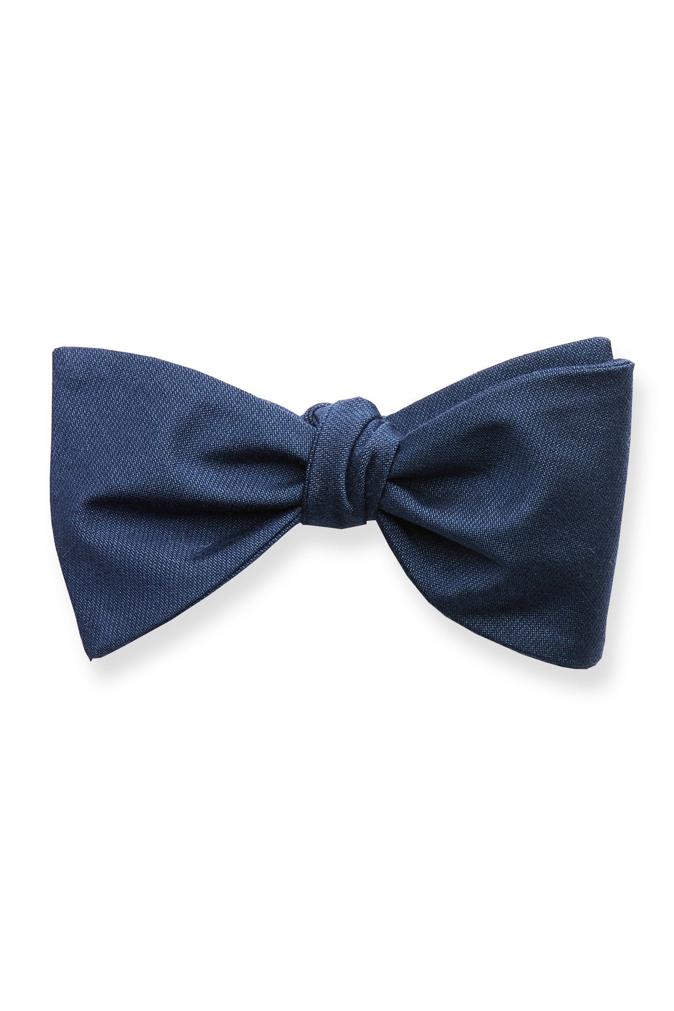 Daniel Bow Tie in slate blue by Birdy Grey, front view