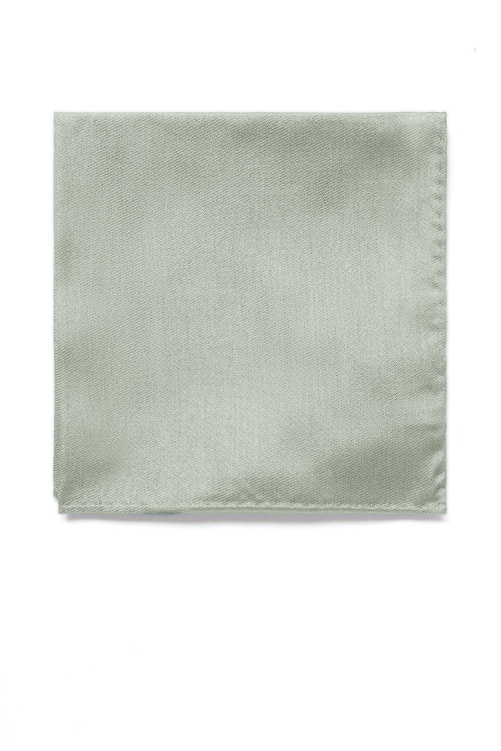 Didi Pocket Square in sage green by Birdy Grey, front view