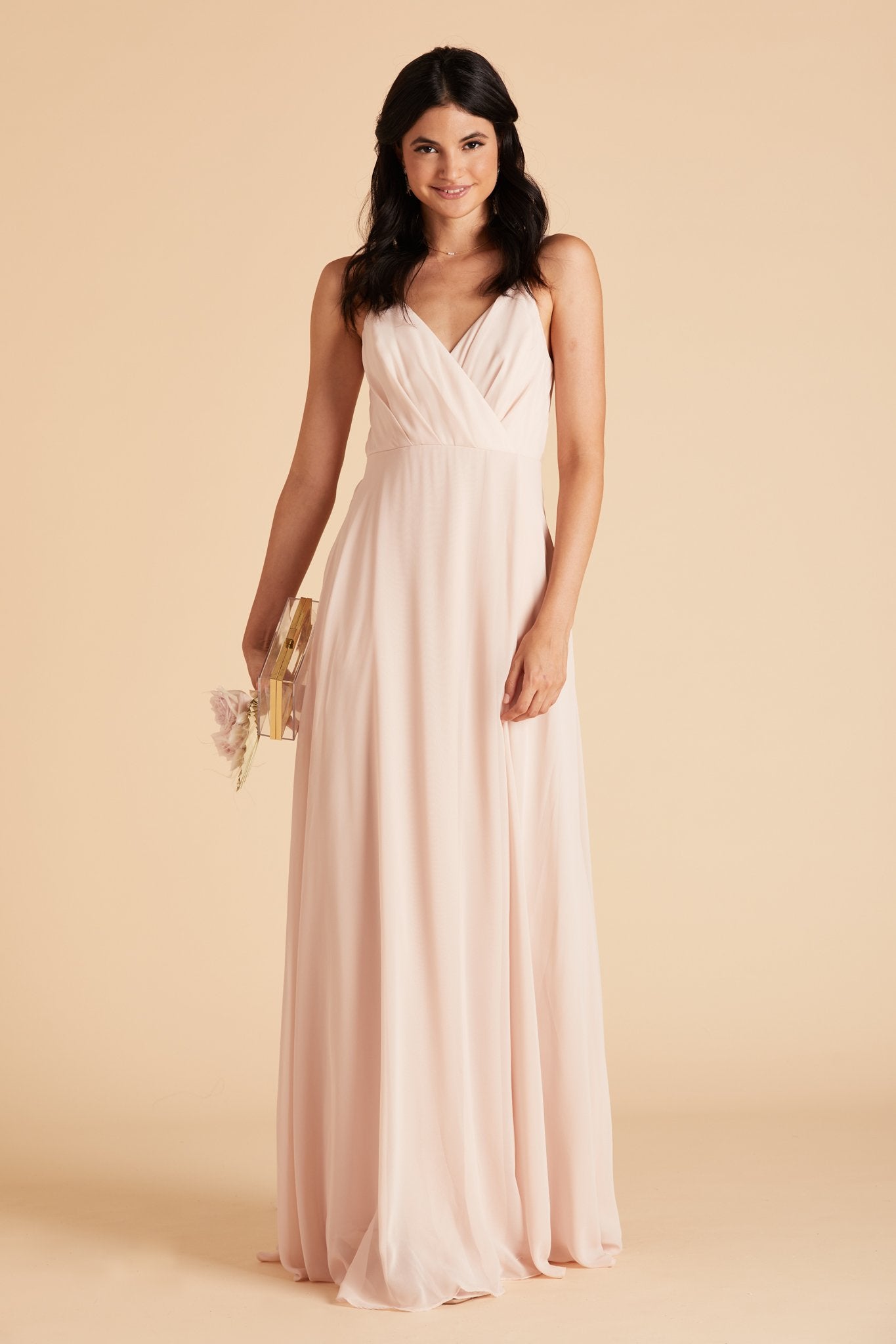 Kaia Dress - Pale Blush