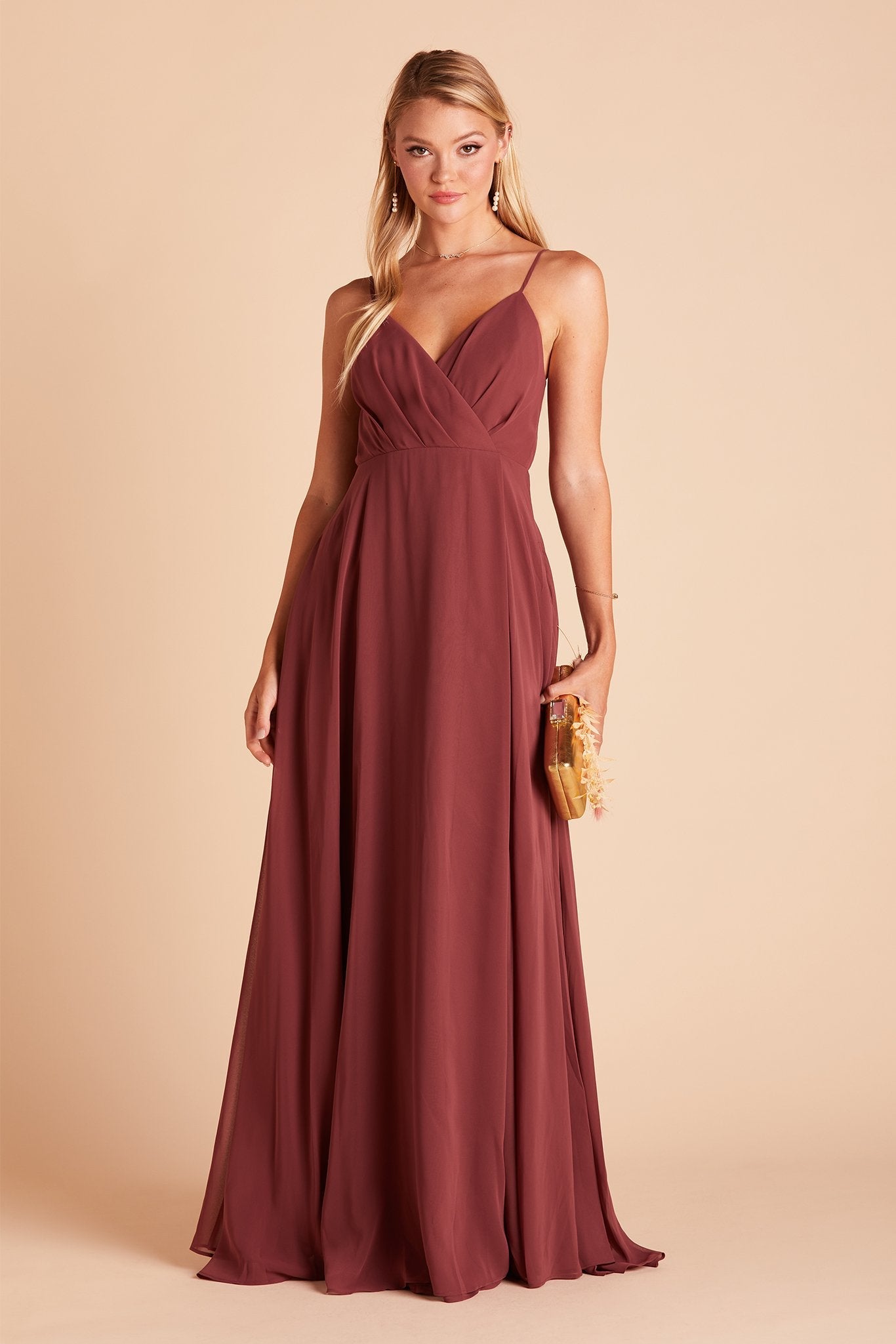 Kaia Dress - Rosewood