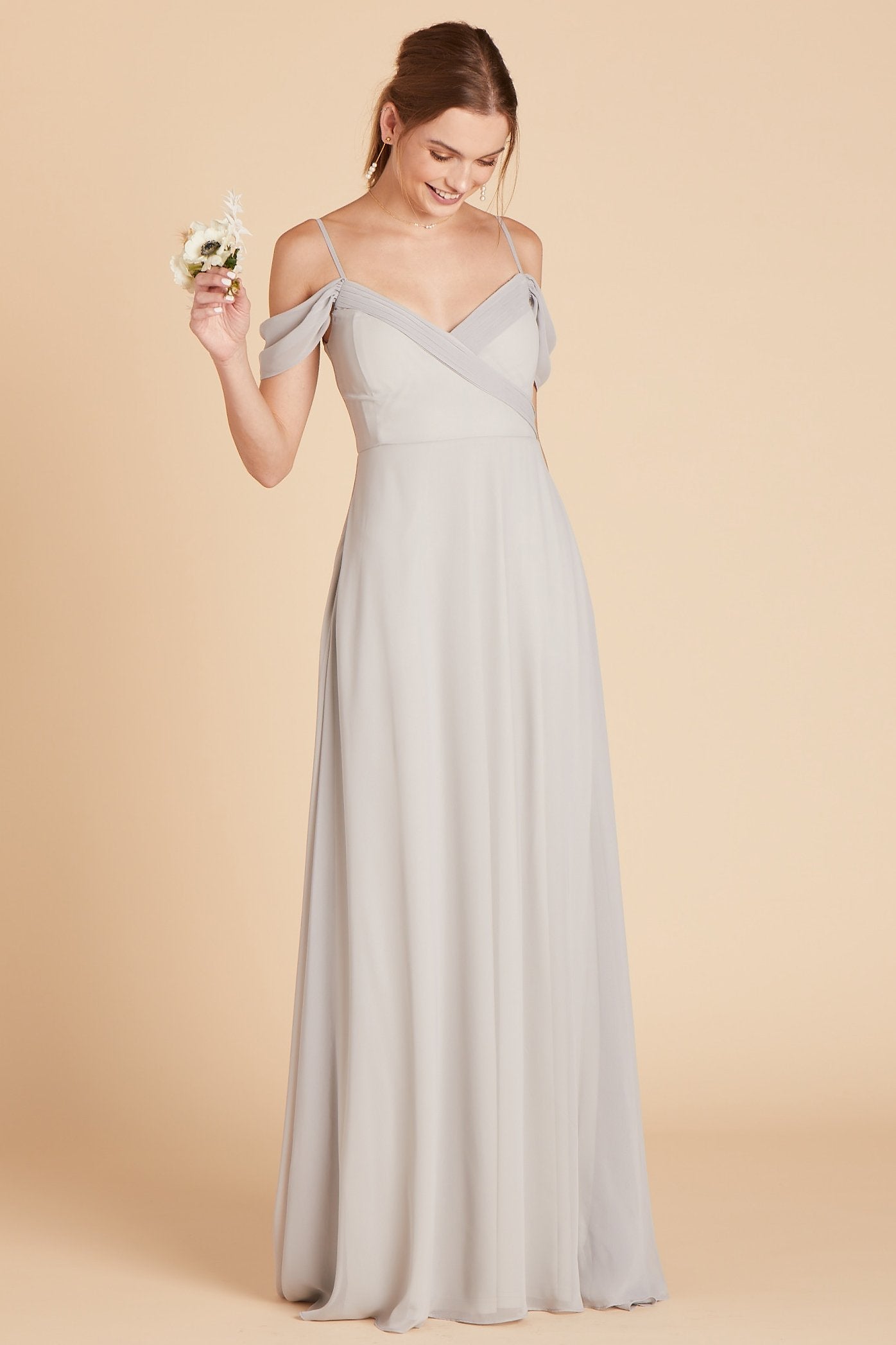 Spence Convertible Dress - Dove Gray