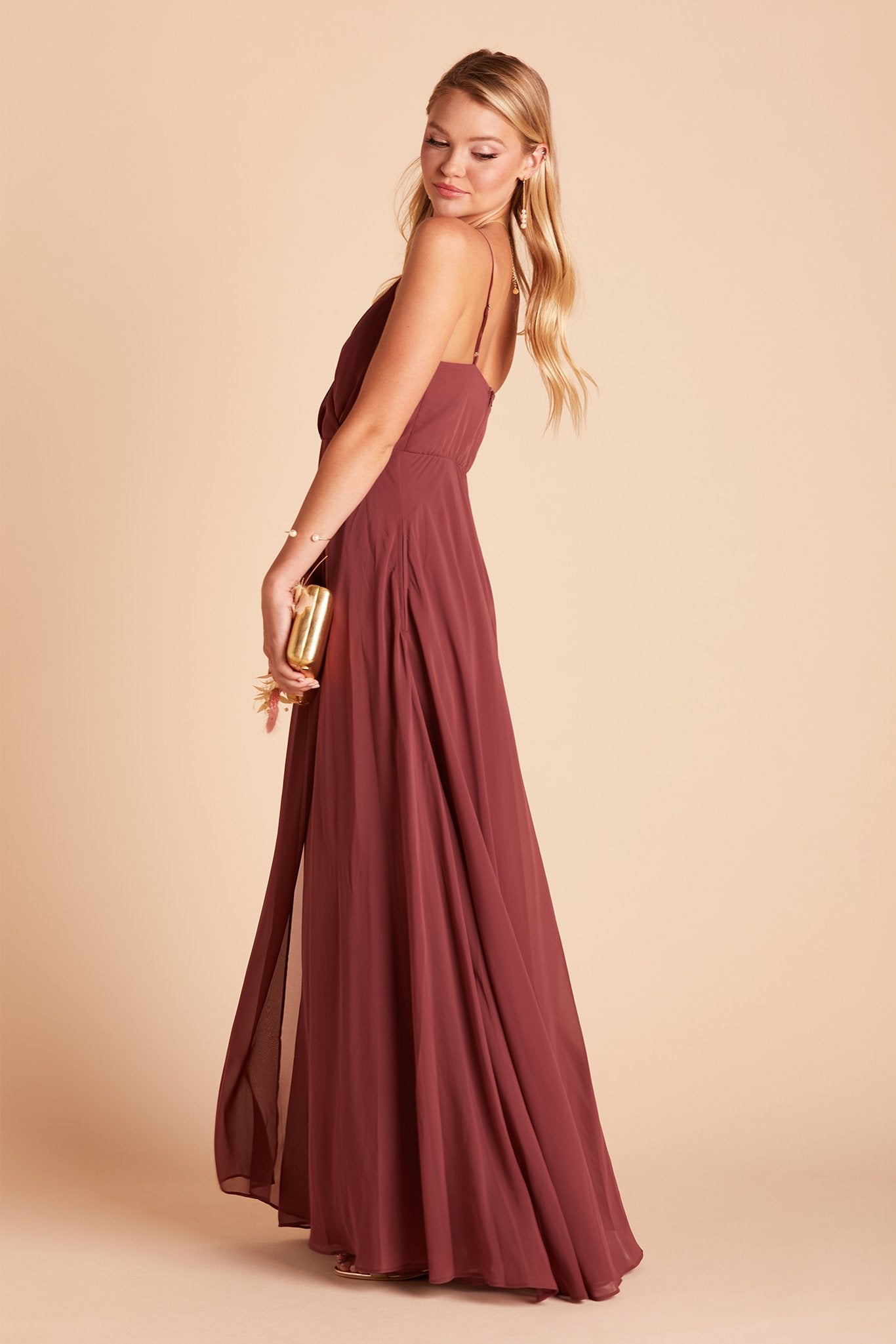 Kaia Dress - Rosewood