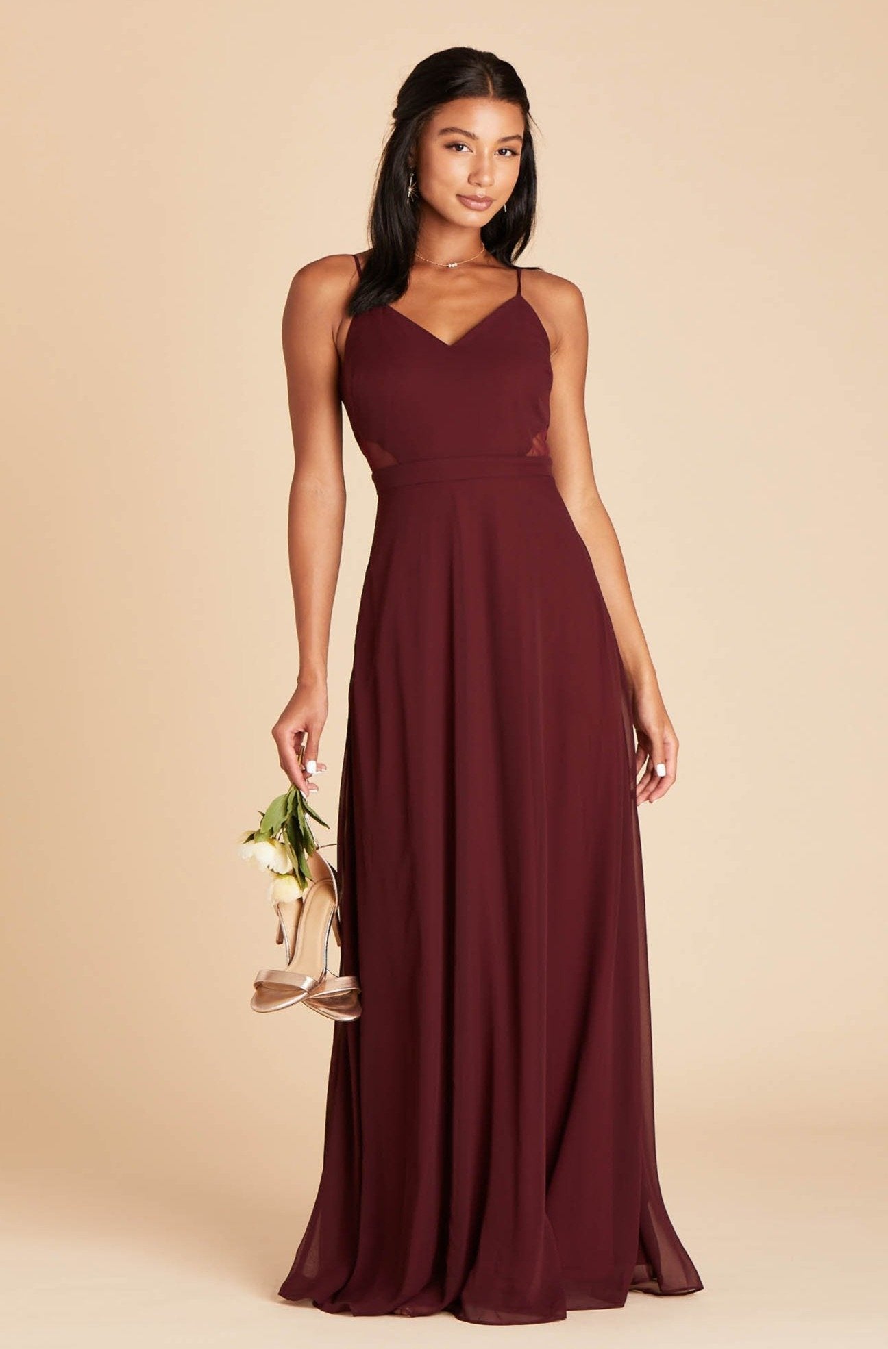 Lin Dress - Cabernet