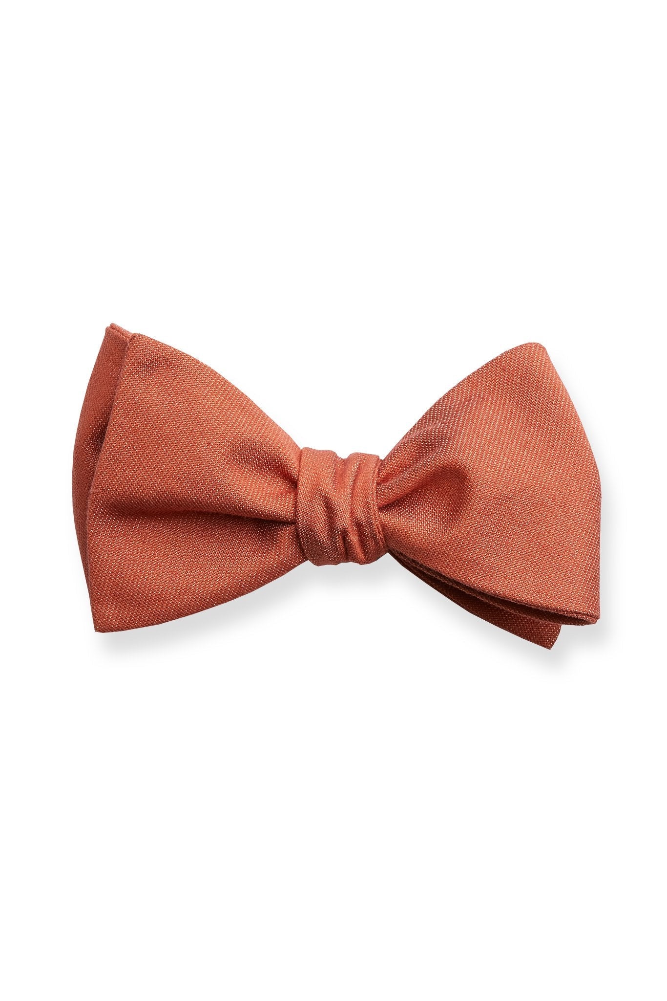 Daniel Bow Tie in terracotta by Birdy Grey, front view