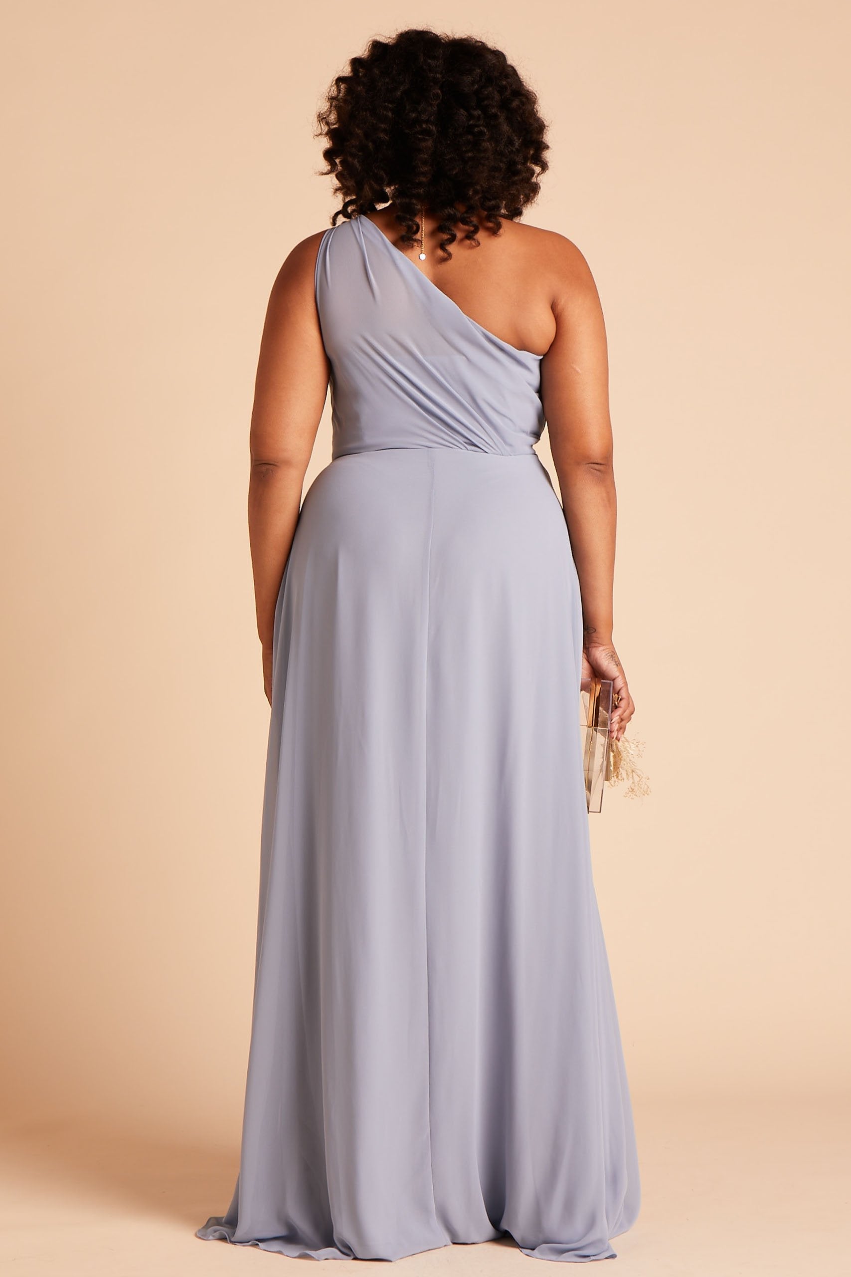 Kira Dress Curve - Dusty Blue