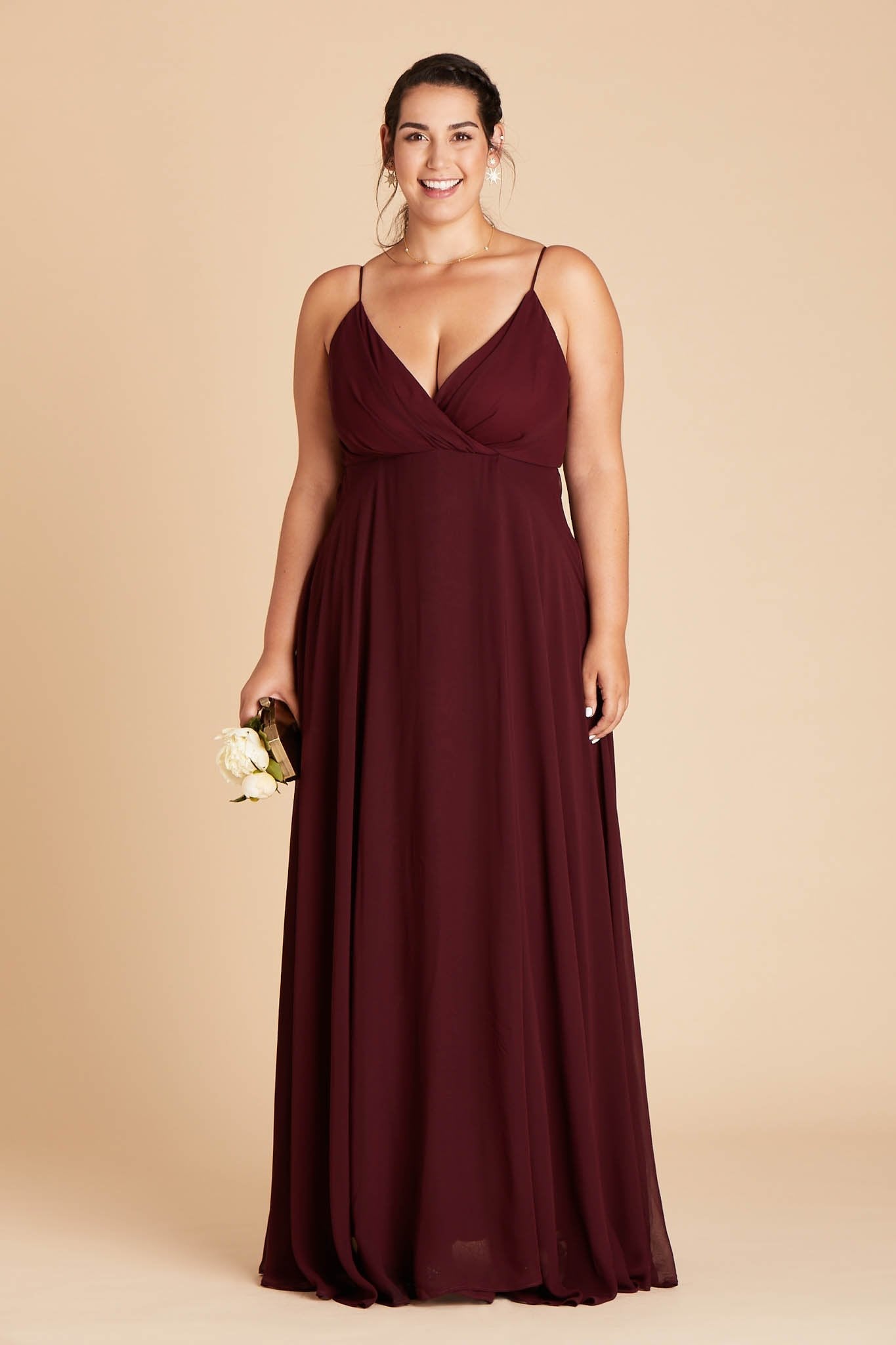 Kaia Dress Curve - Cabernet