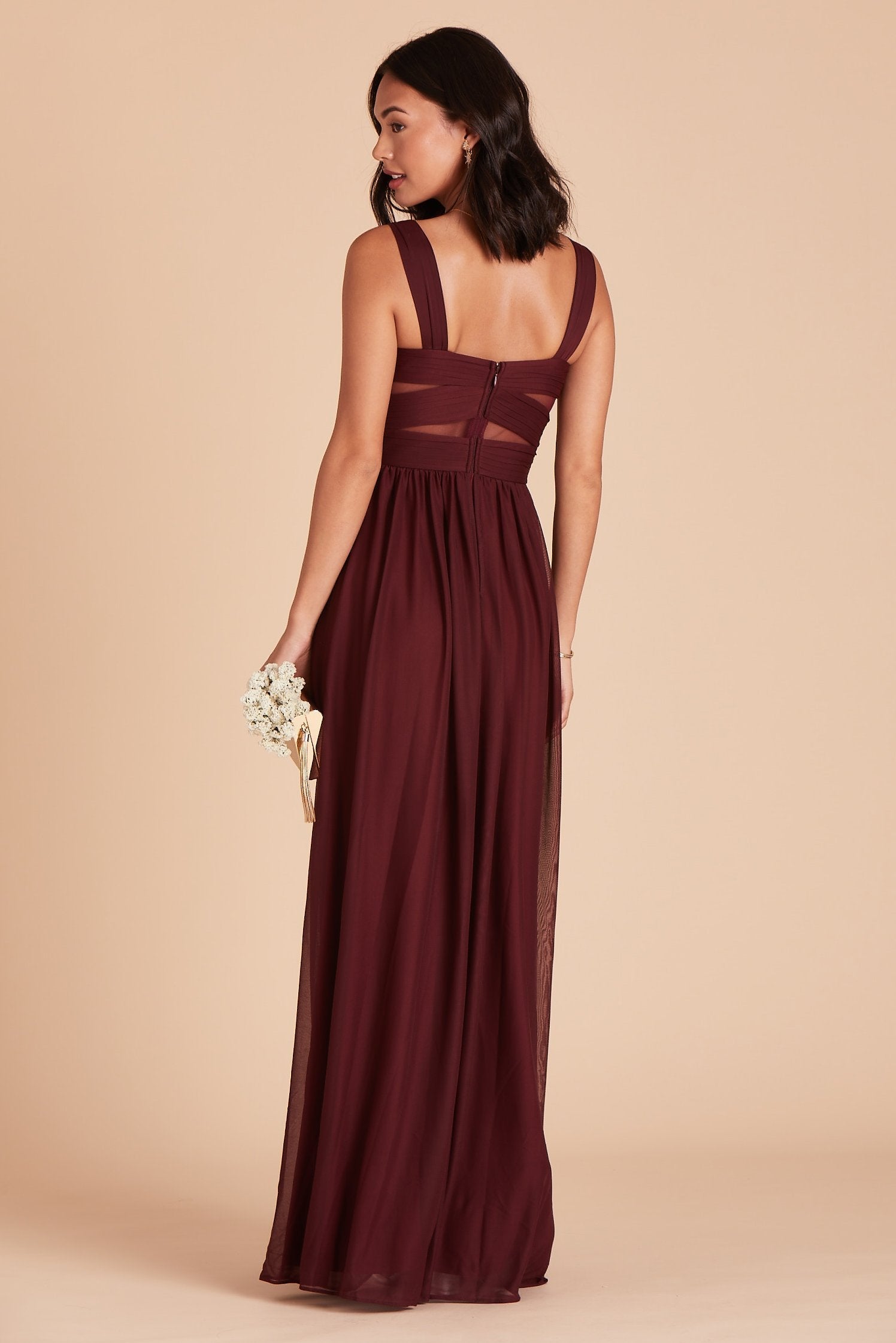 Elsye Dress - Cabernet