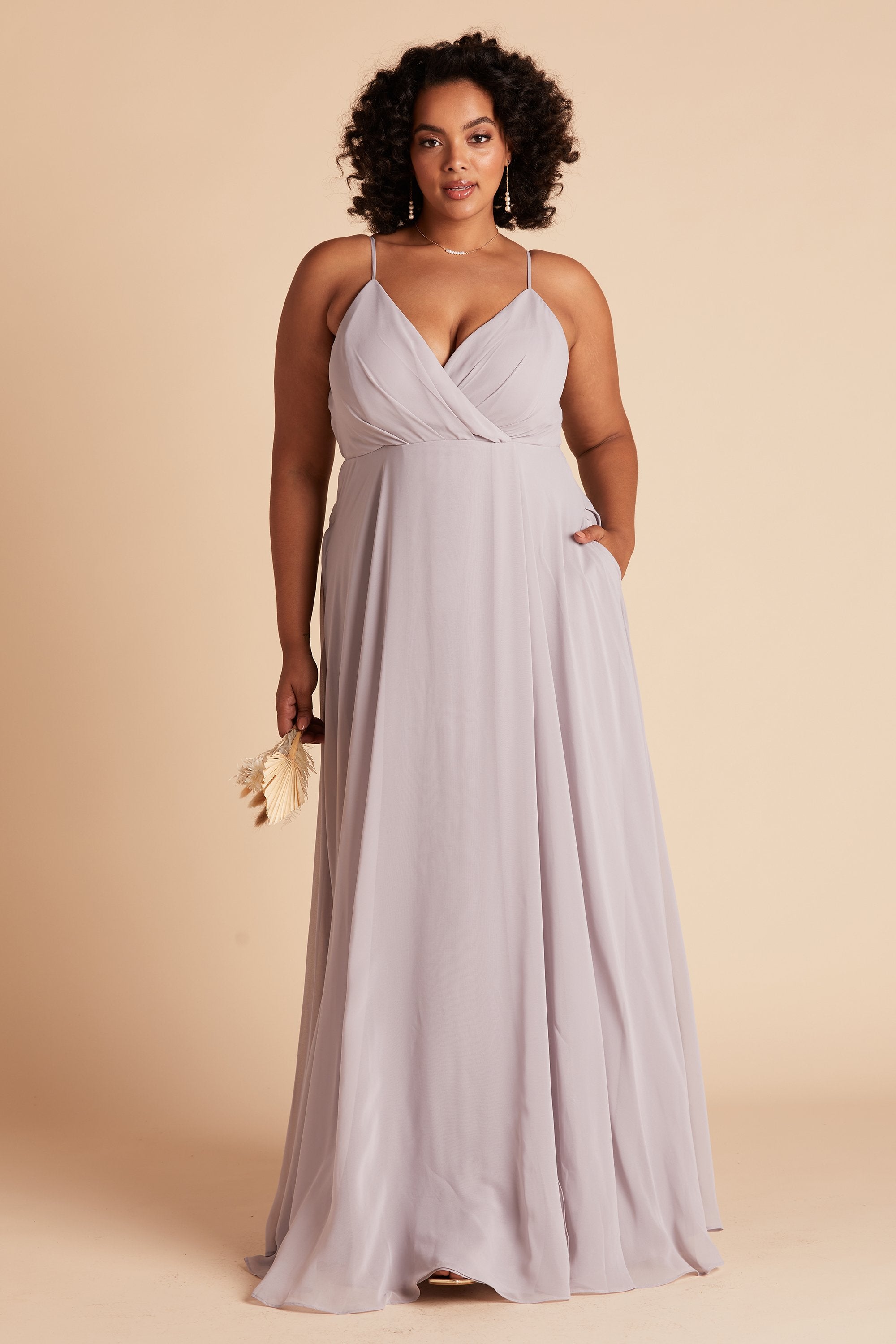 Kaia Dress Curve - Lilac