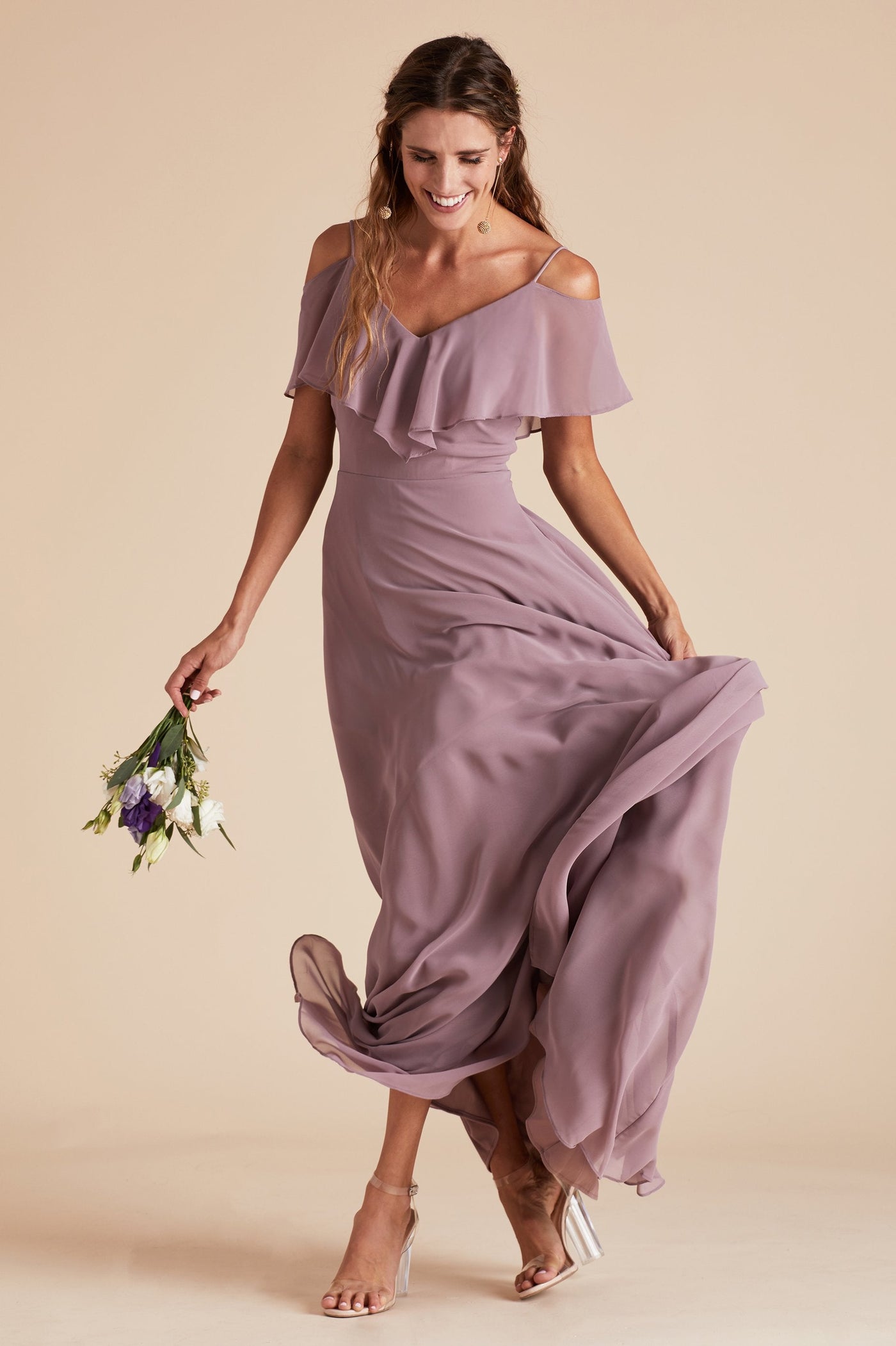 Jane Convertible Dress - Dark Mauve