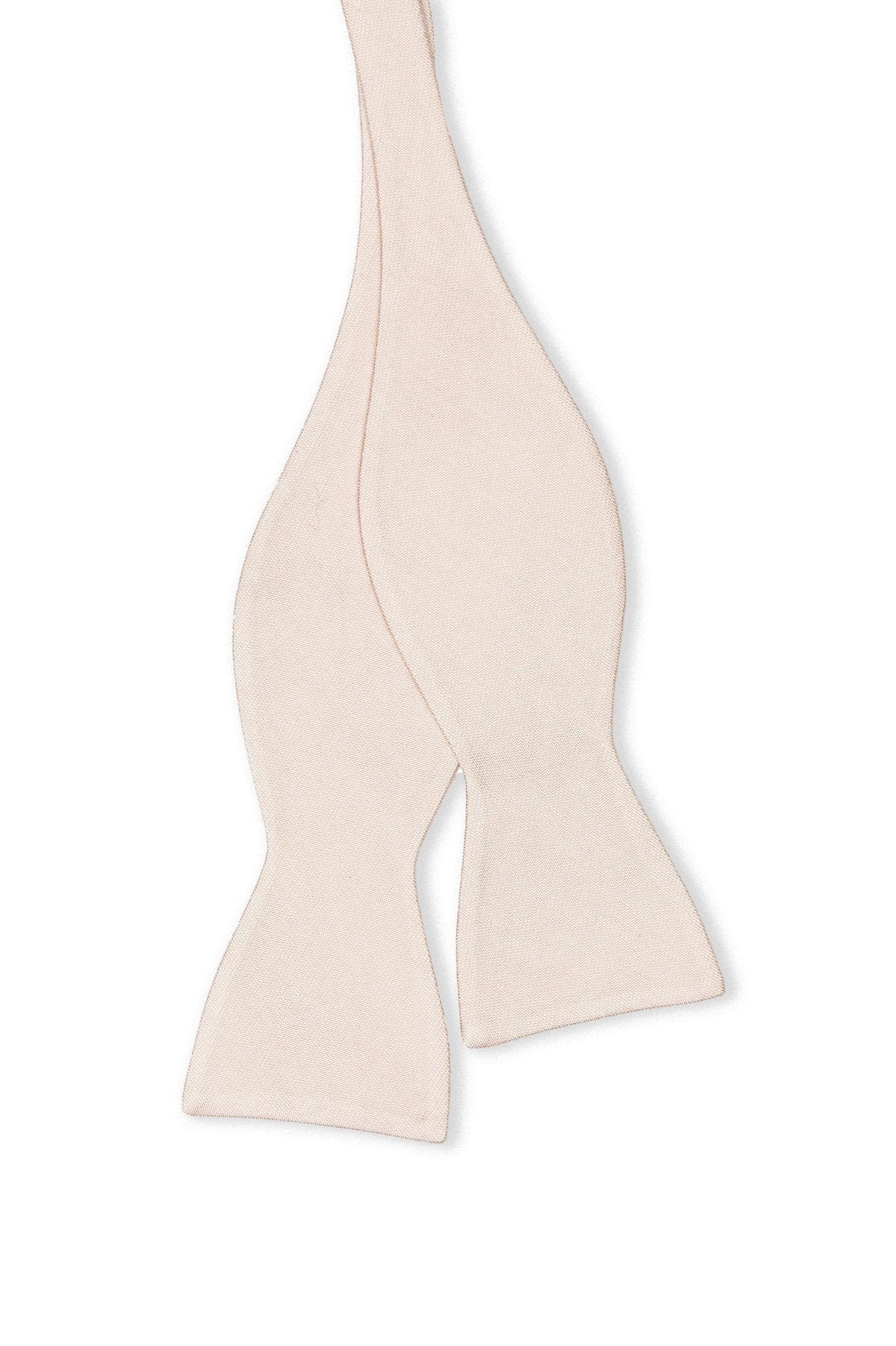 Daniel Bow Tie in pale blush by Birdy Grey, front view