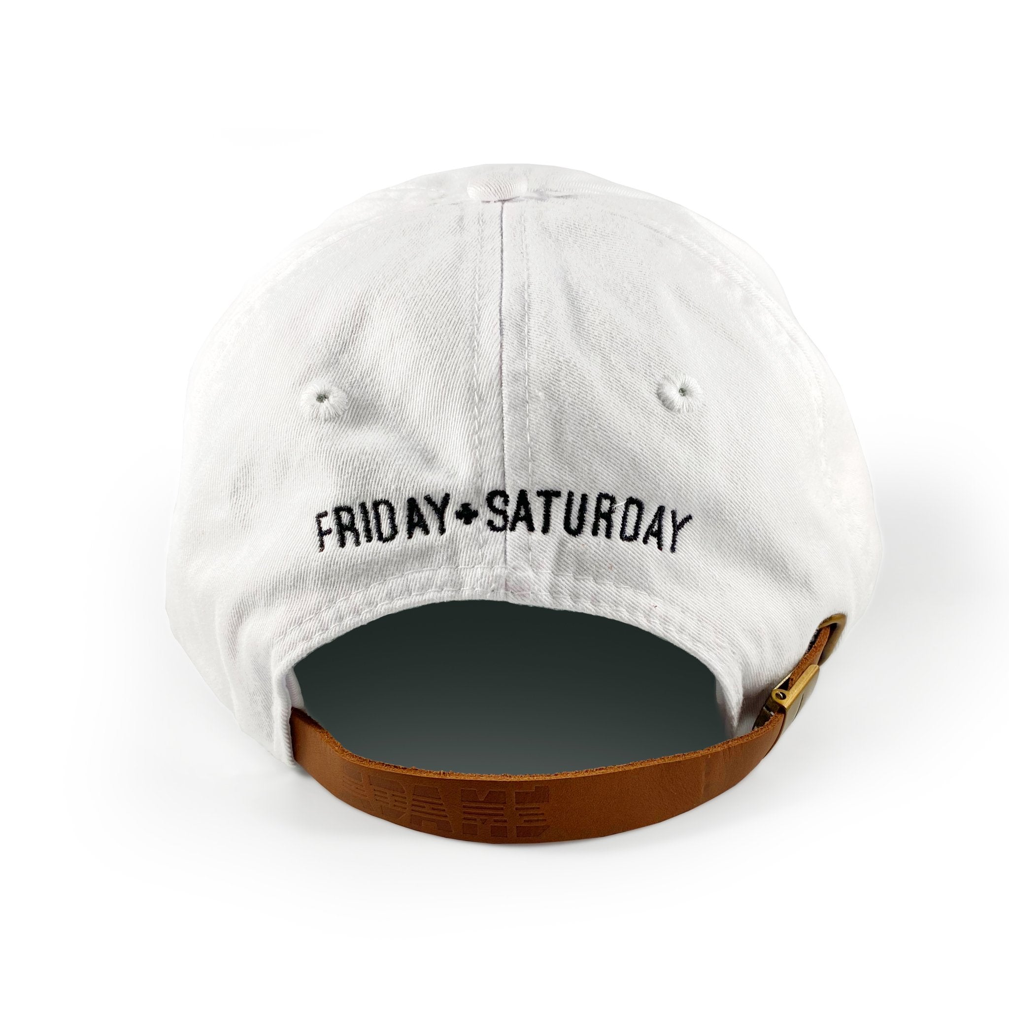 Bride Saturday + Sunday baseball cap by Birdy Grey, back view