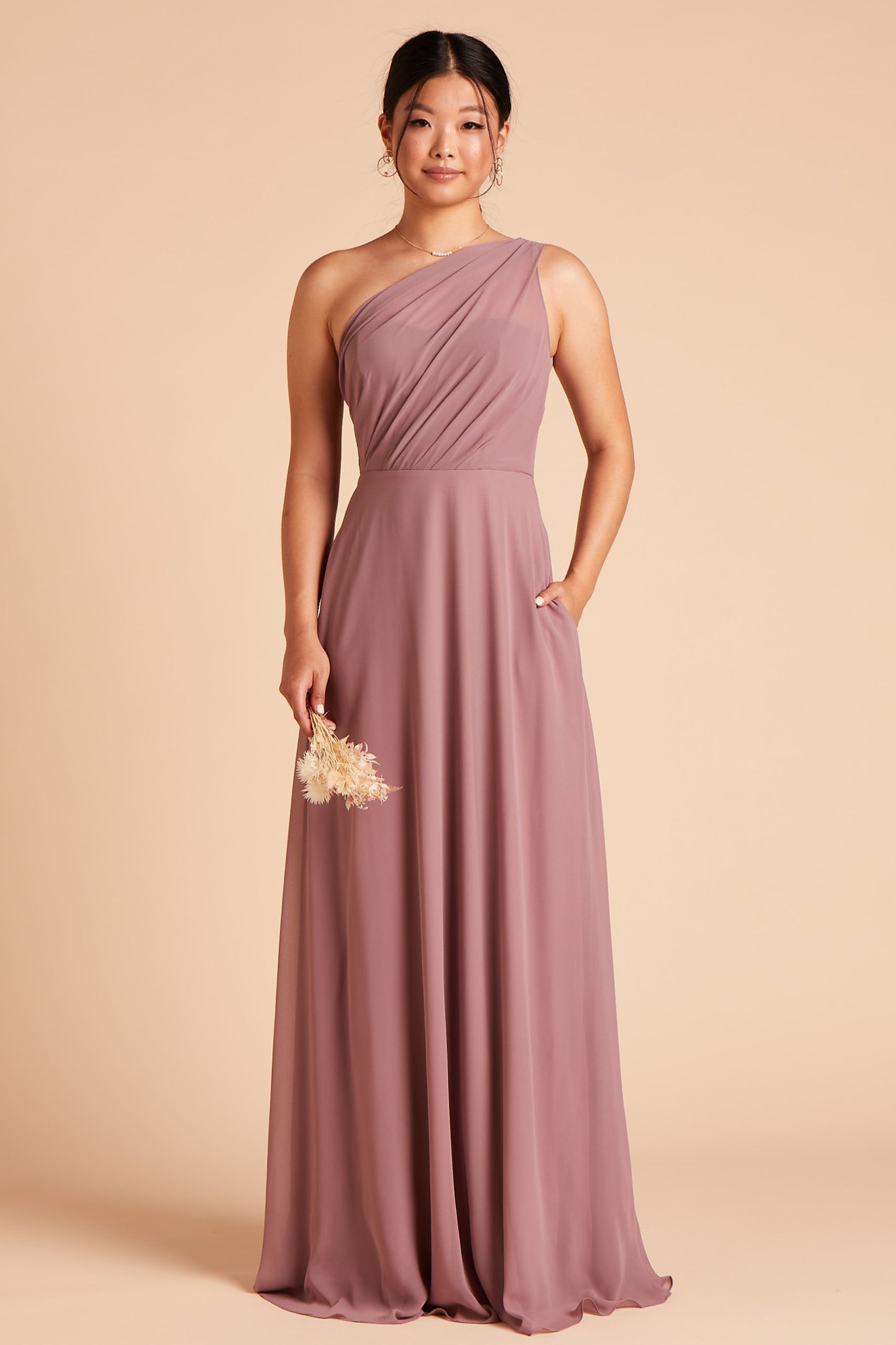 Kira Dress - Dark Mauve