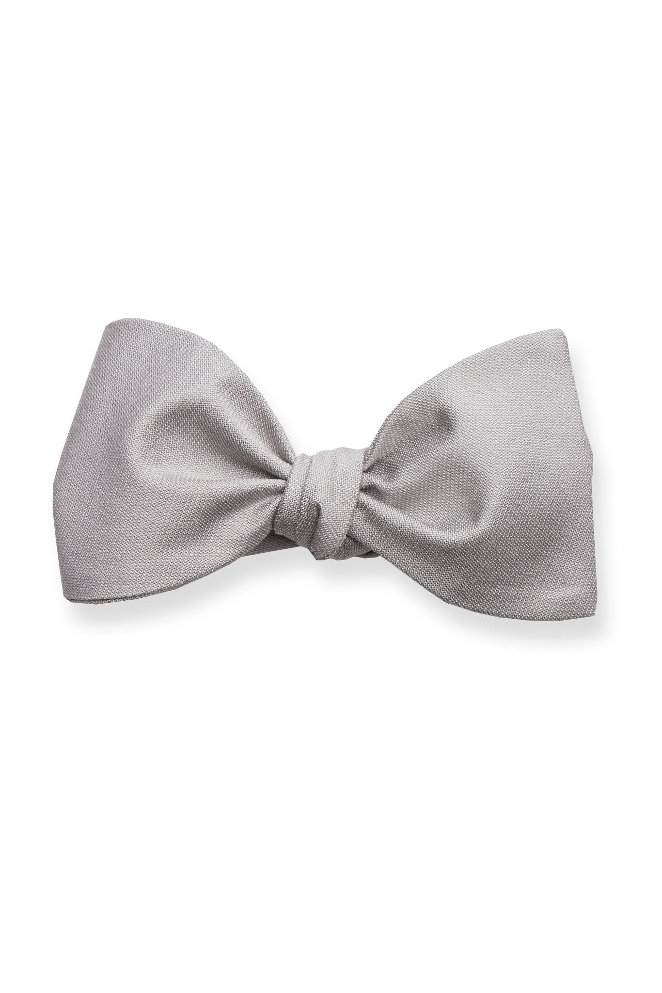 Daniel Bow Tie in dove gray by Birdy Grey, front view