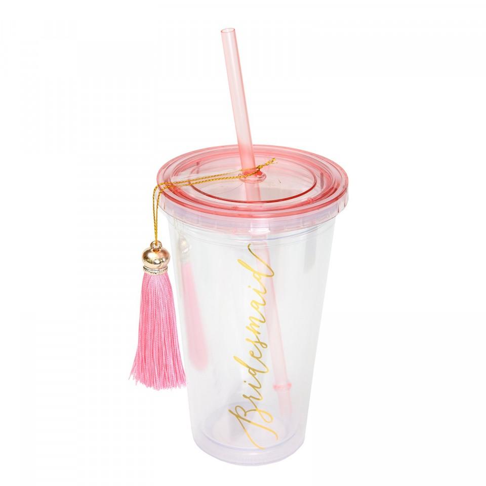 Style Me Pretty Bridesmaid Tumbler by Birdy Grey, front view