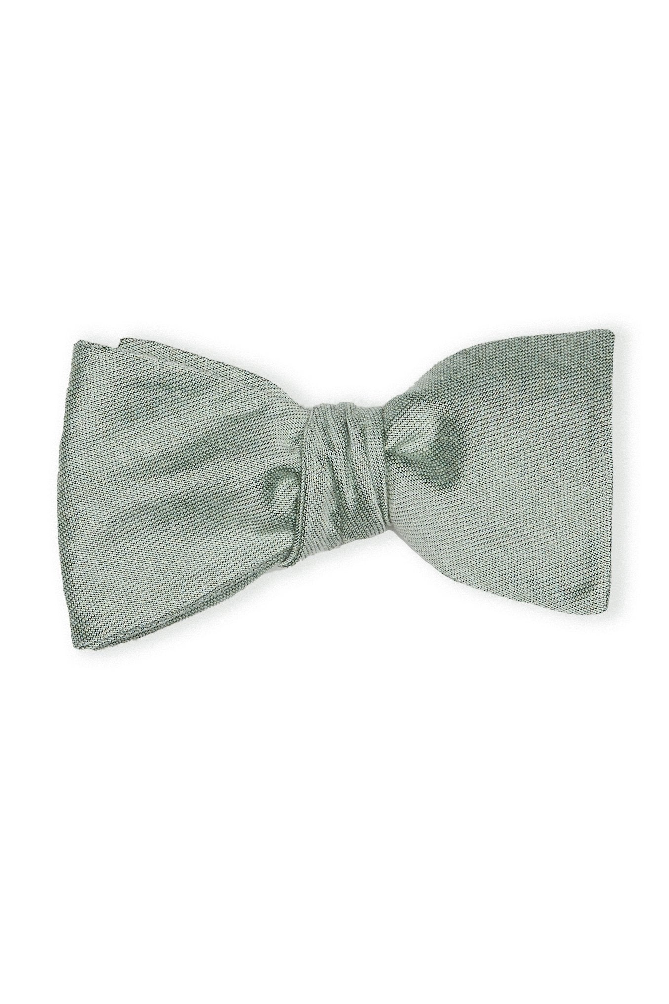 Daniel Bow Tie in sage green by Birdy Grey, front view