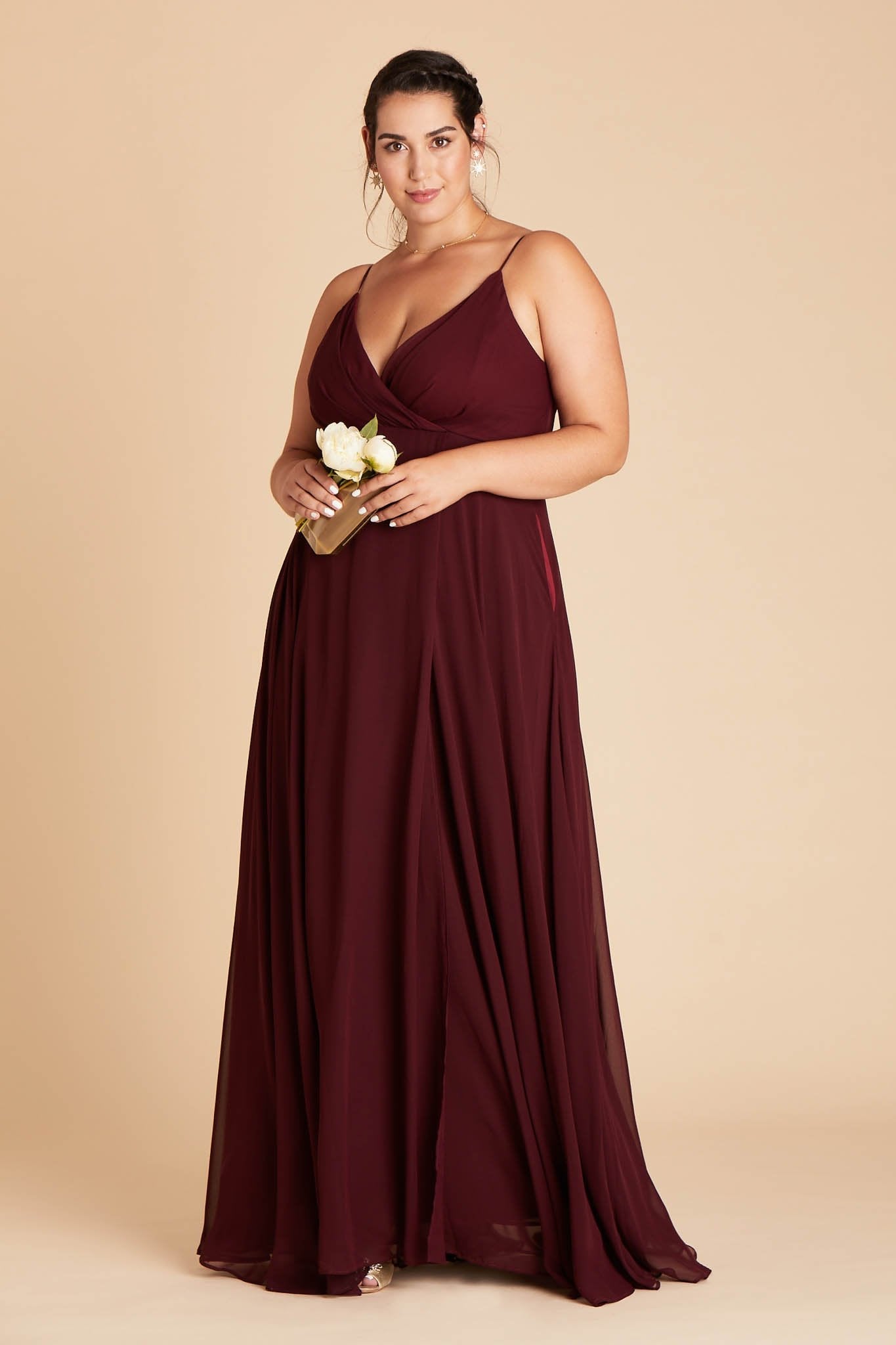 Kaia Dress Curve - Cabernet