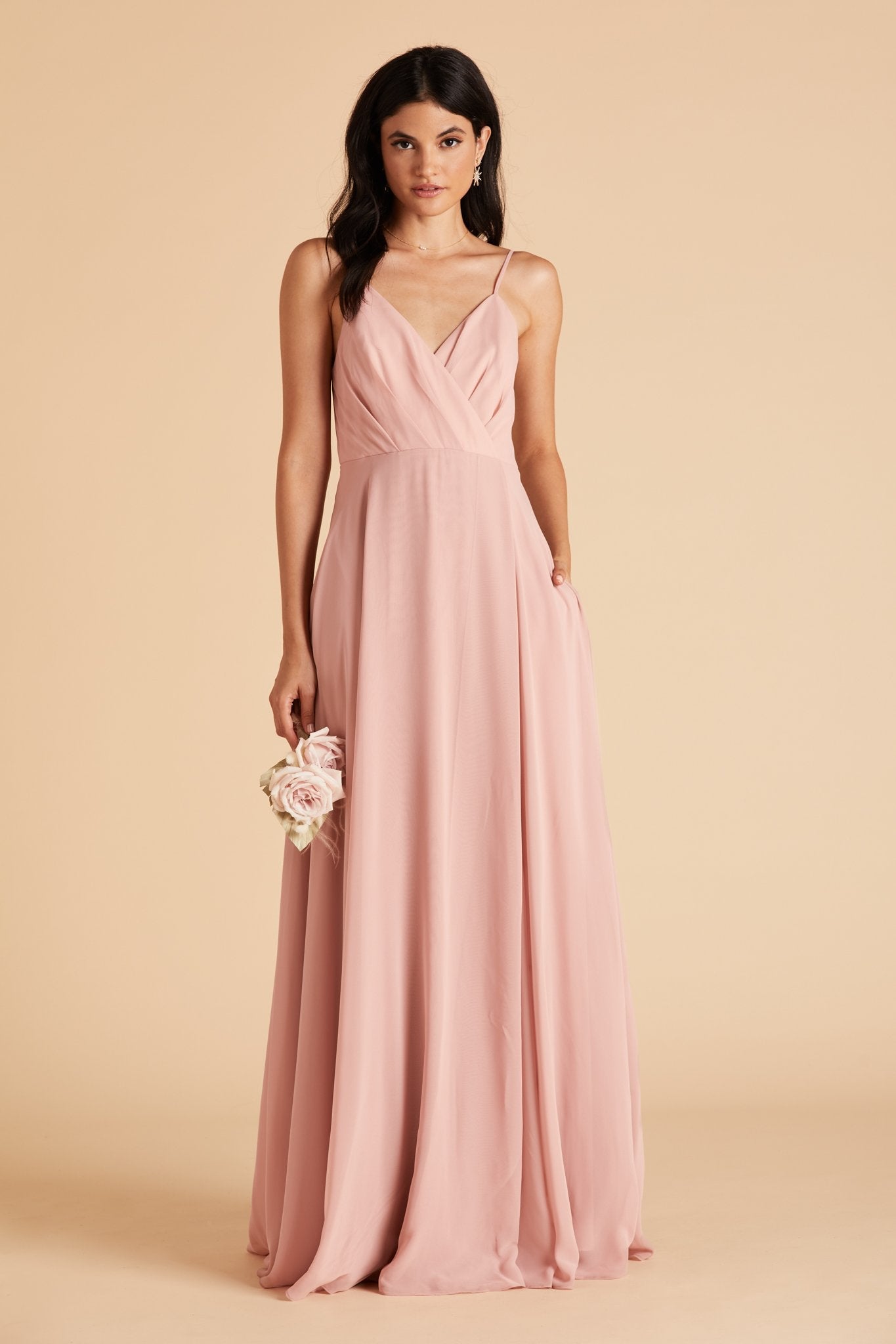 Kaia Dress - Dusty Rose