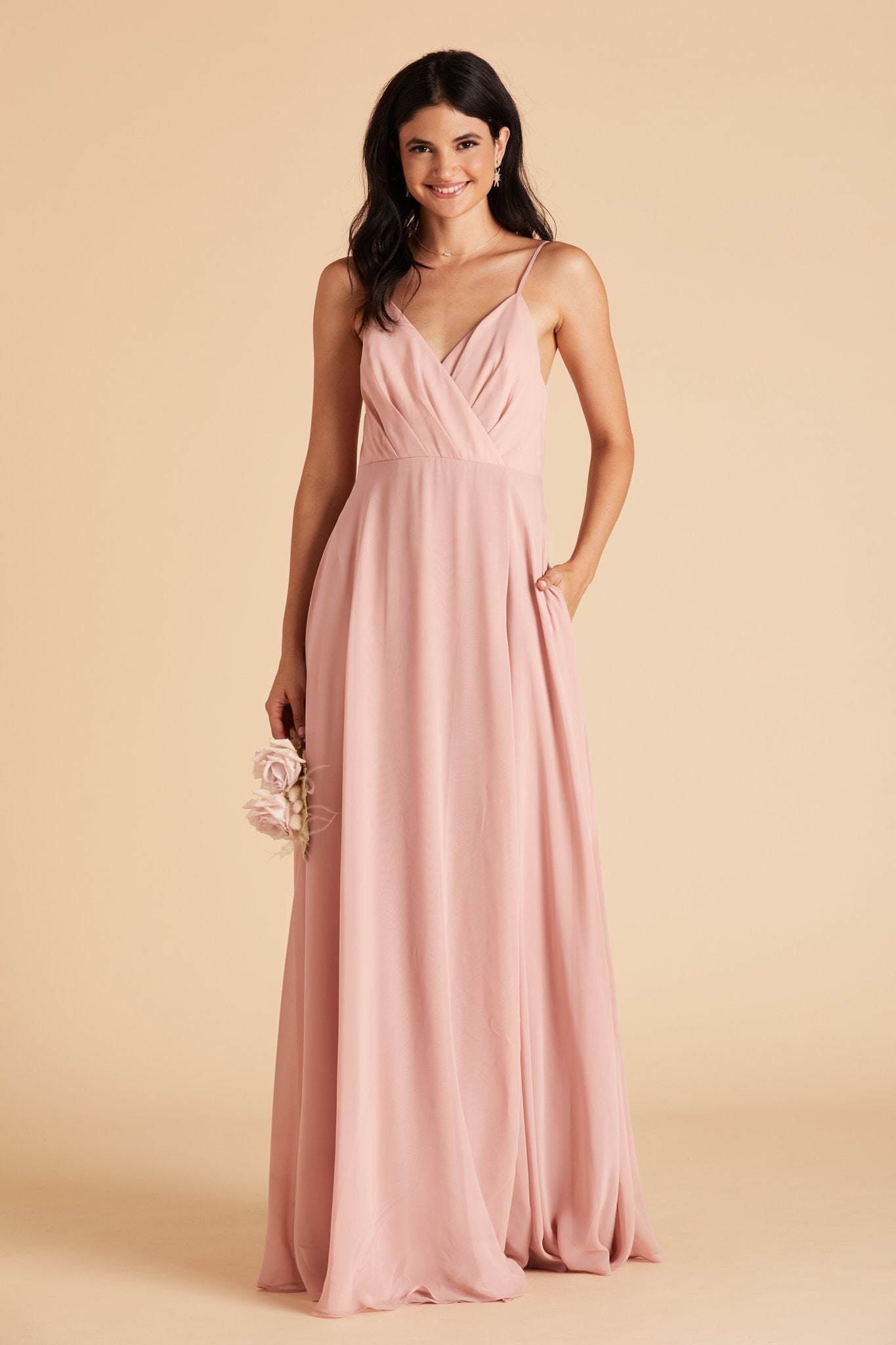 Kaia Dress - Dusty Rose