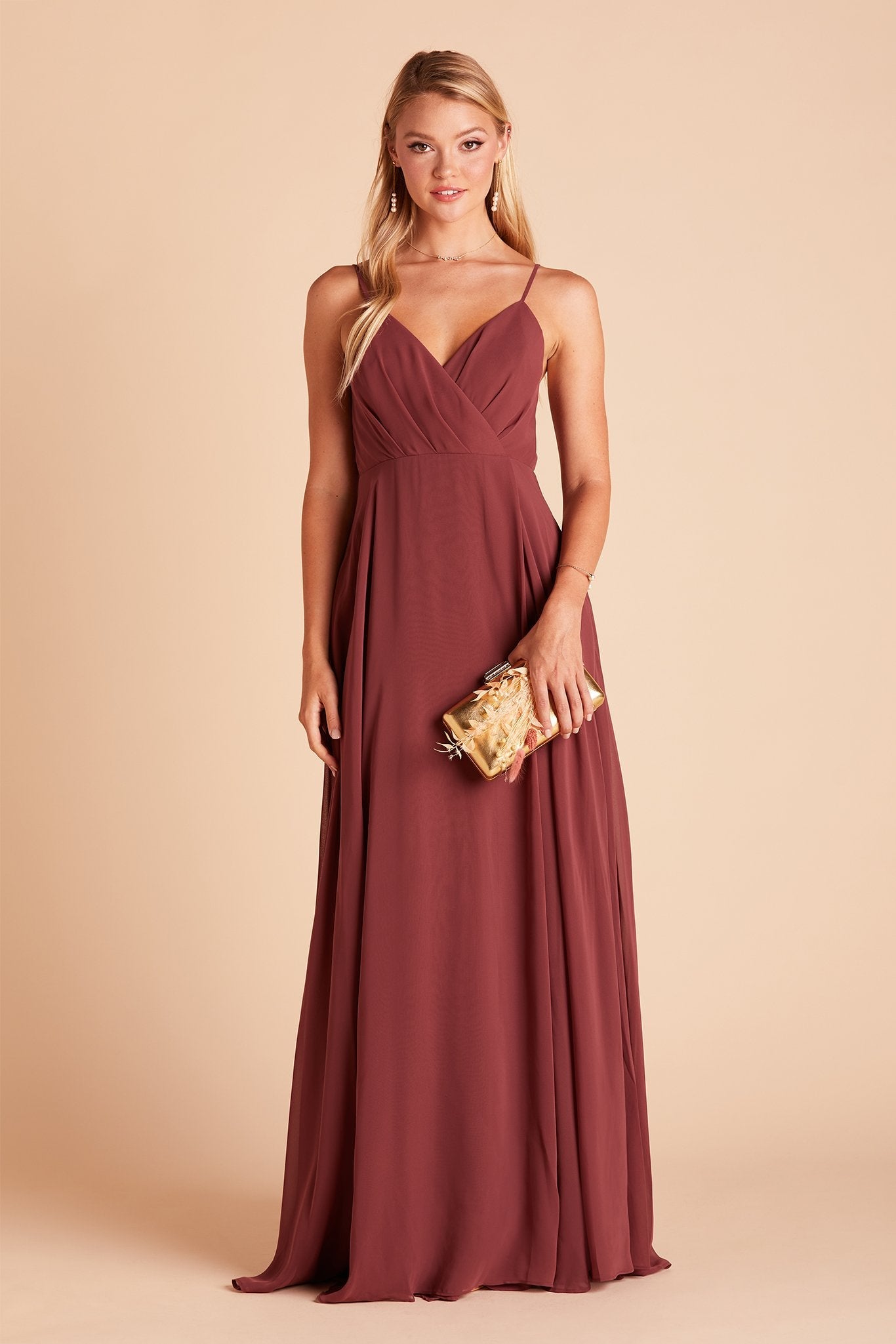 Kaia Dress - Rosewood