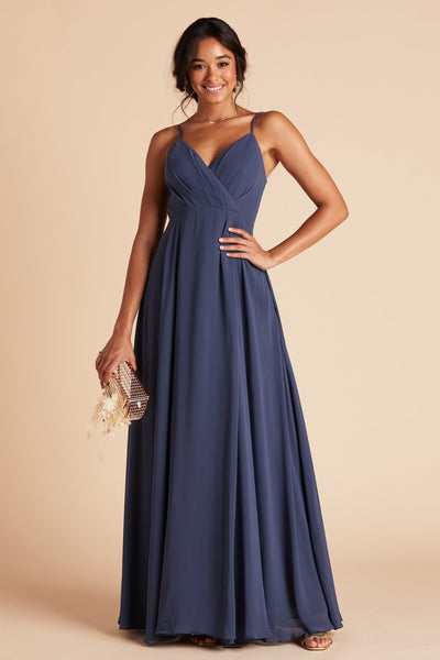 Kaia Dress - Slate Blue