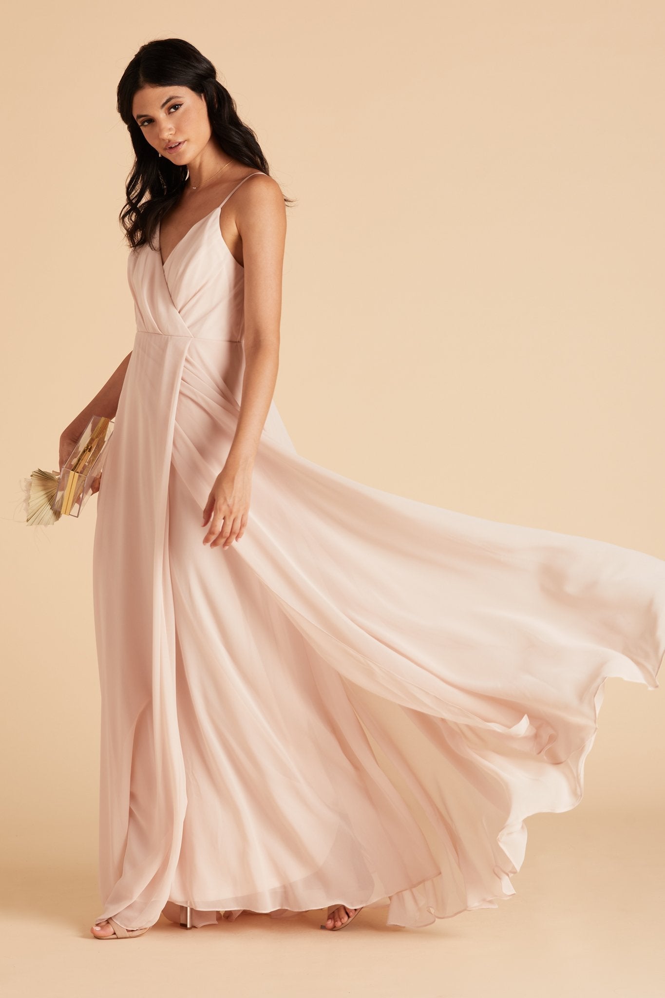 Kaia Dress - Pale Blush