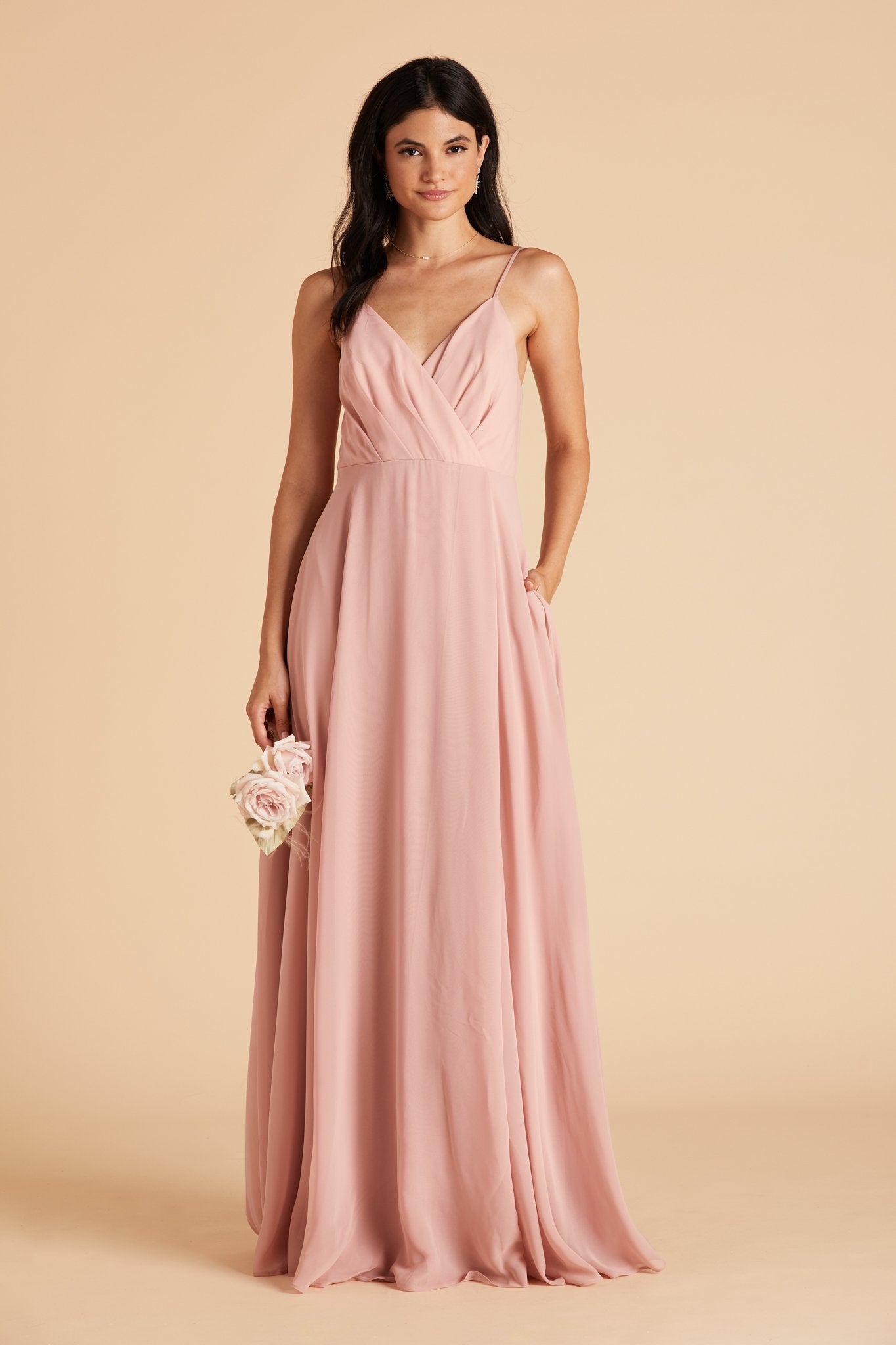 Kaia Dress - Dusty Rose