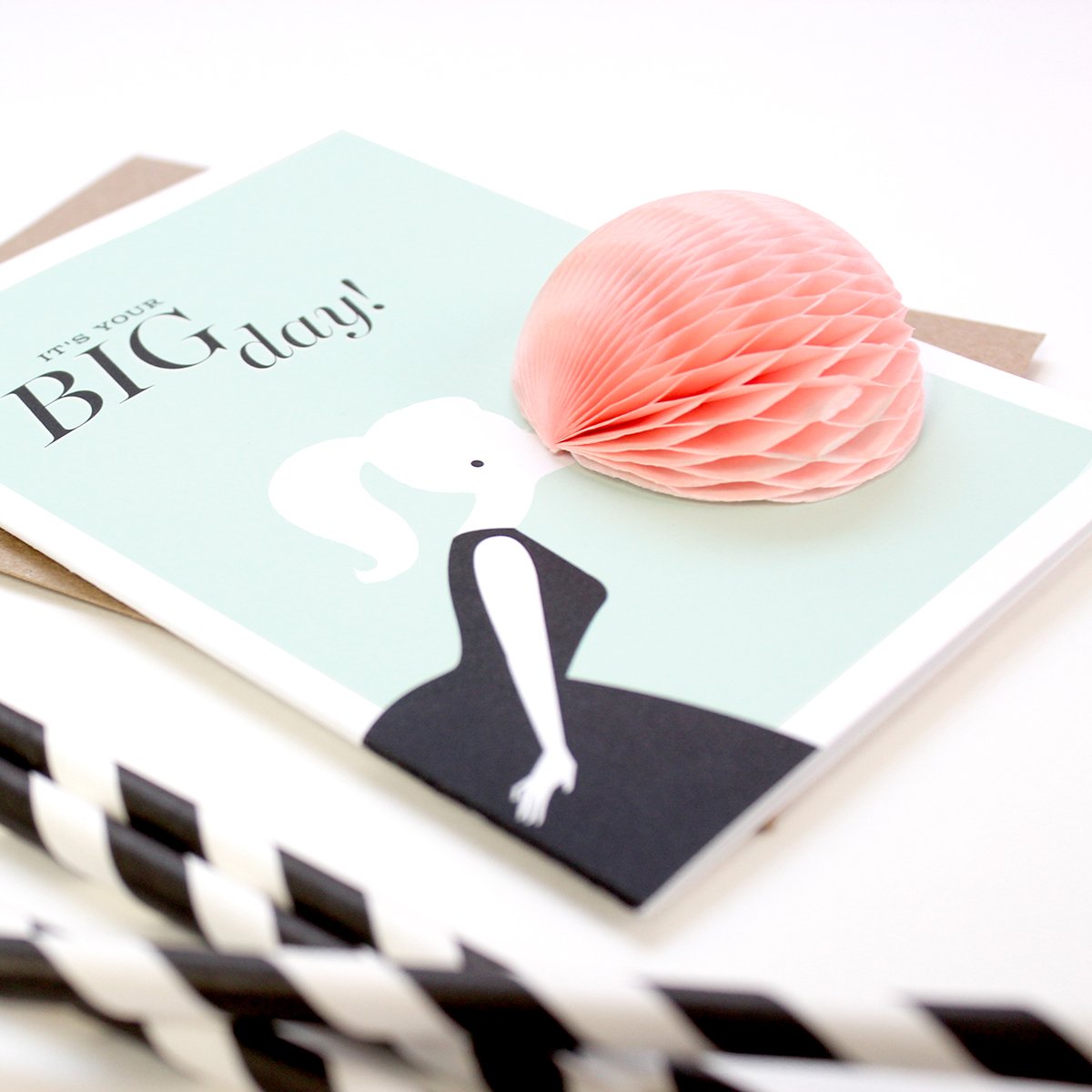 Bubble Gum Pop Up Card