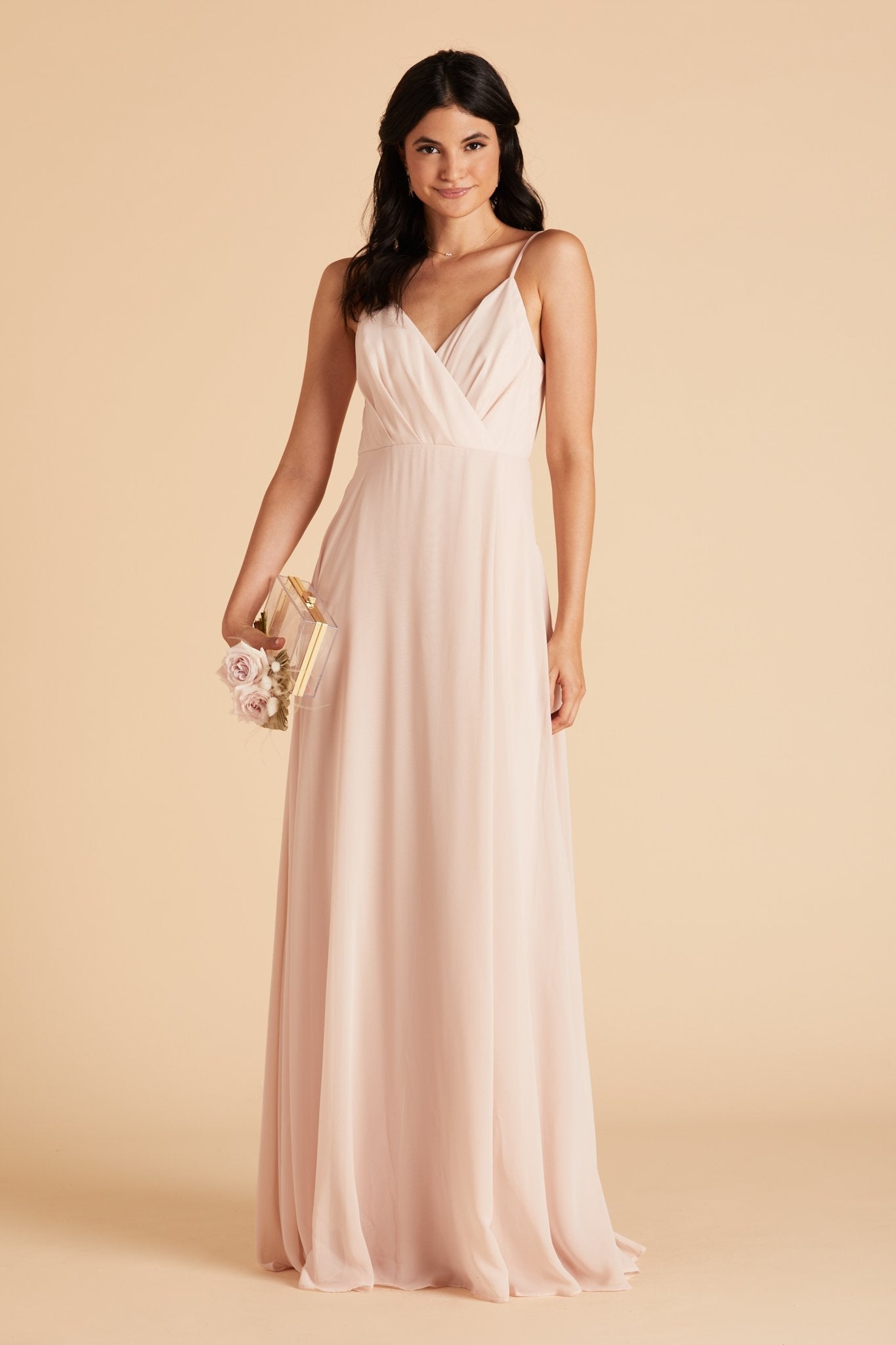 Kaia Dress - Pale Blush