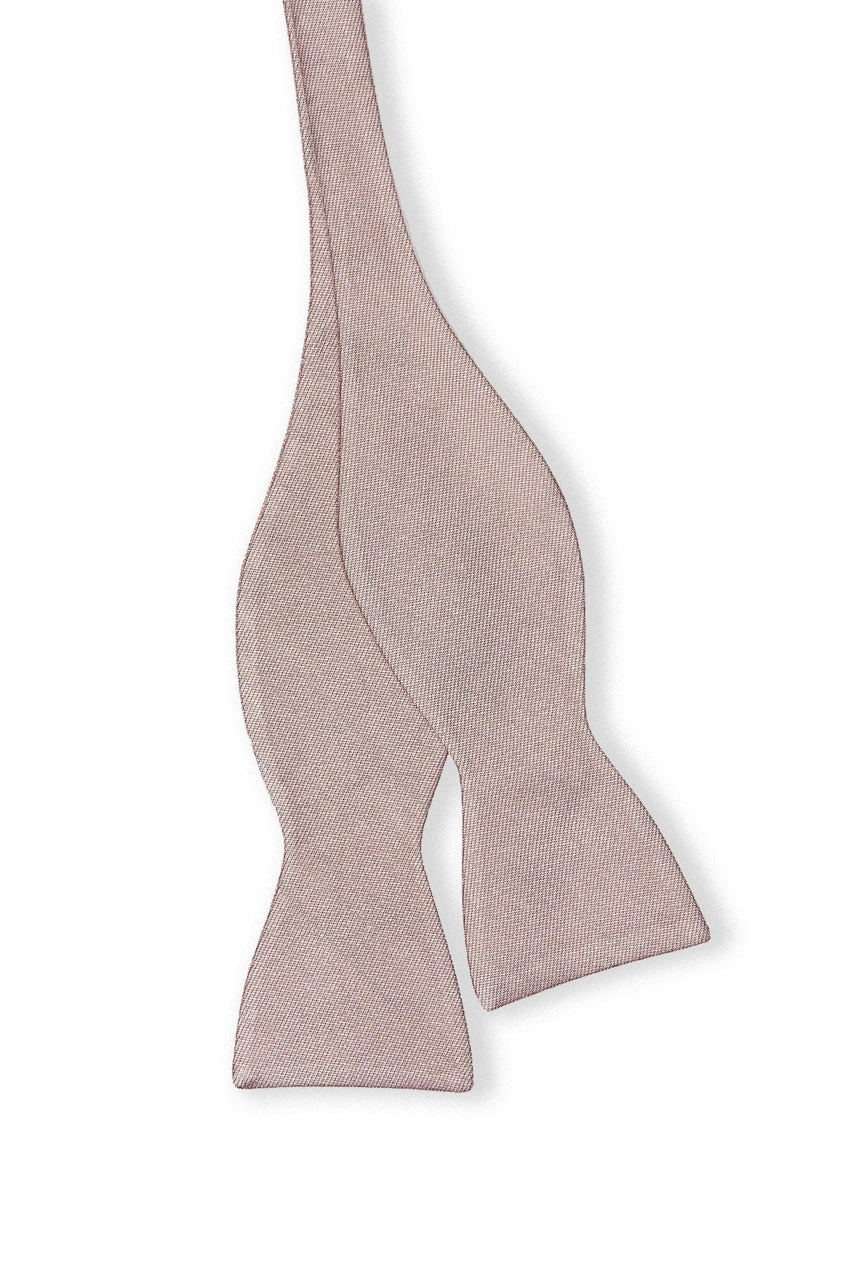 Daniel Bow Tie in mauve by Birdy Grey, front view