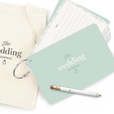 The Wedding Journal by Birdy Grey, front view