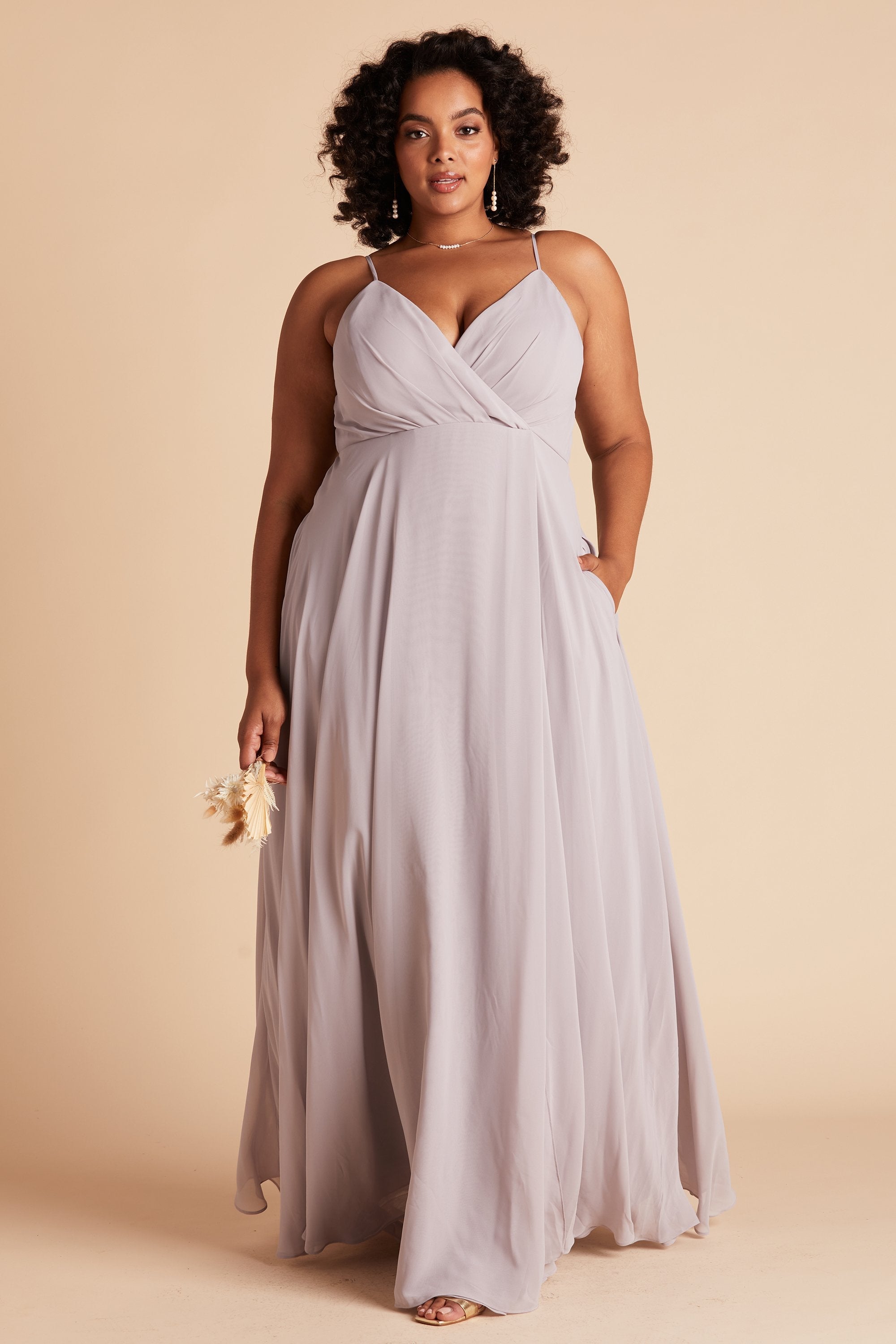 Kaia Dress Curve - Lilac