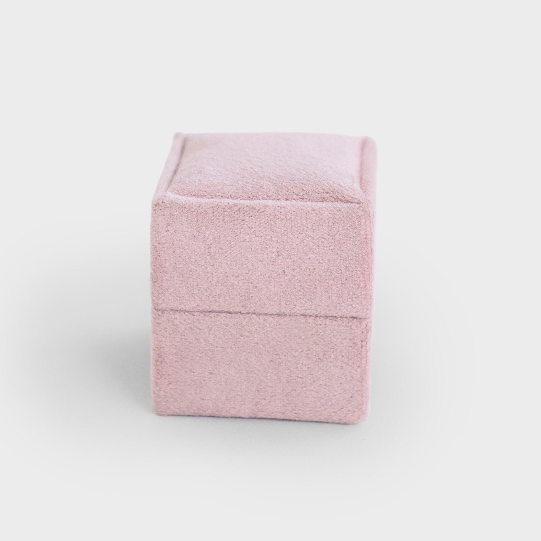 Dusty Rose Velvet Ring Box by Birdy Grey