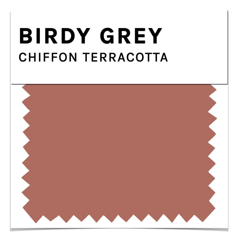 Swatch - Chiffon in Terracotta