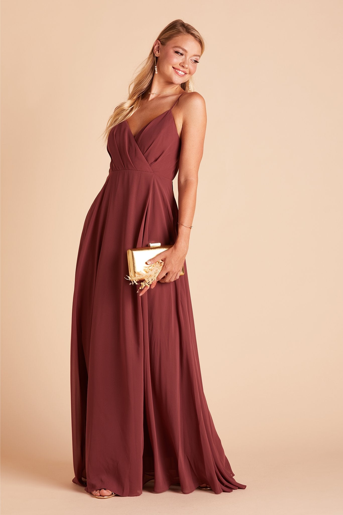 Kaia Dress - Rosewood