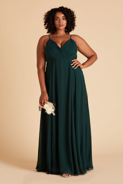 Kaia Dress Curve - Emerald