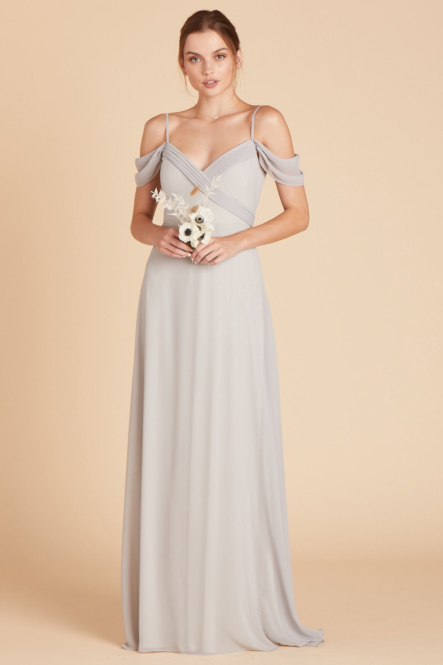 Spence Convertible Dress - Dove Gray